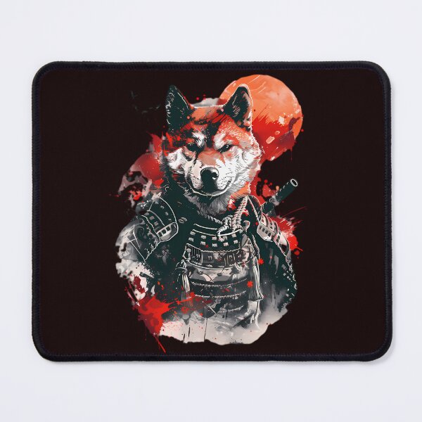 Item preview, Shiba Inu Samurai Warrior designed and sold by Structure-Blue.