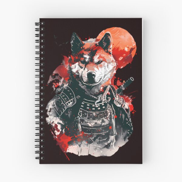 Item preview, Shiba Inu Samurai Warrior designed and sold by Structure-Blue.