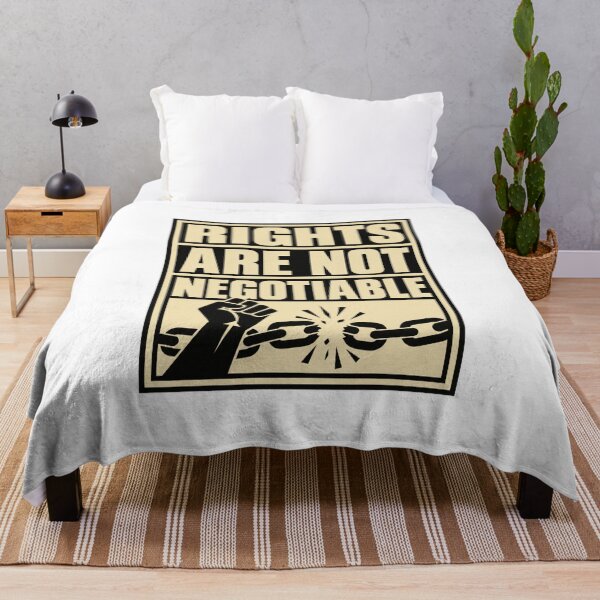 Item preview, Rights Are Not Negotiable Protest Graphic designed and sold by Dresut.