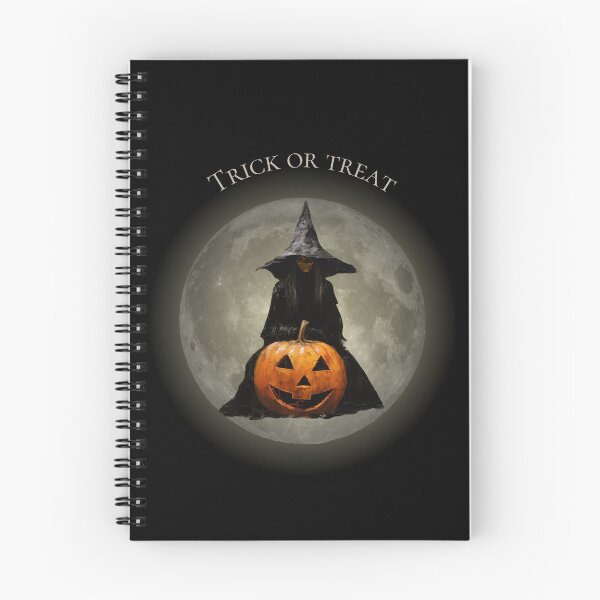 Item preview, Trick or Treat – Vintage Witch & Pumpkin Halloween designed and sold by MyMerryMary.