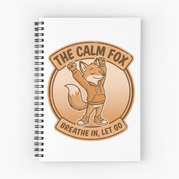 Item preview, Calm Fox Breathe Mascot Print designed and sold by NullSpacePrints.
