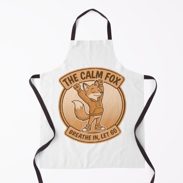 Item preview, Calm Fox Breathe Mascot Print designed and sold by NullSpacePrints.