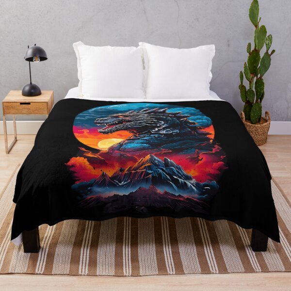 Item preview, Godzilla In The Sunset designed and sold by RomaineEsposito.