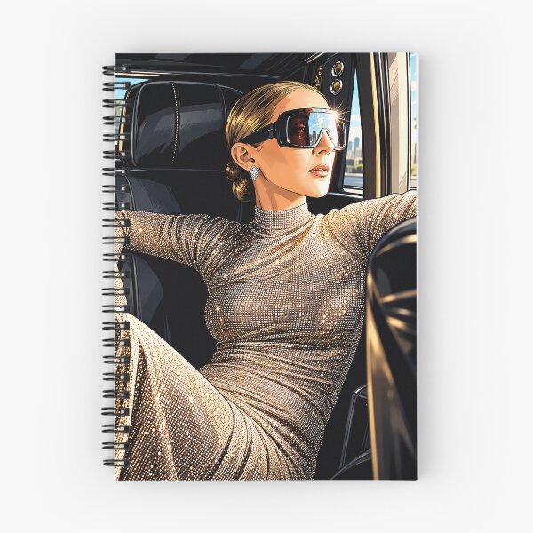 Item preview, Celine Dion in a taxi in Paris (fan art) designed and sold by PopCultureAndStuff.