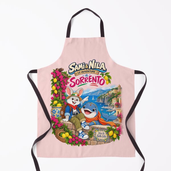 Artikelvorschau, Sami & Nila in Sorrento – Abenteuer an der italienischen Küste entworfen und verkauft von The Kawaii Forge.