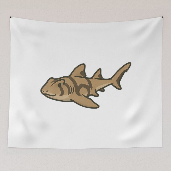 Item preview, Port Jackson Shark Horn Shark Coastal Vinyl designed and sold by RomaineEsposito.
