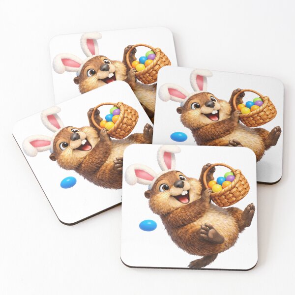 Item preview, Groundhog Easter Eggs designed and sold by Sillytoe.