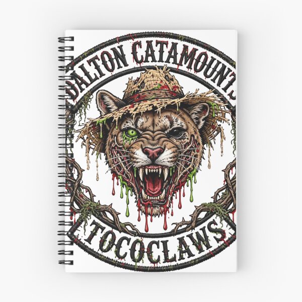 Item preview, Dalton Catamounts Zombie Cougar | Biker Patch Horror Graphic designed and sold by TOCOCLAWS.