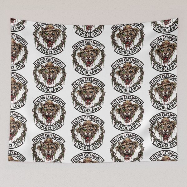 Item preview, Dalton Catamounts Zombie Cougar | Biker Patch Horror Graphic designed and sold by TOCOCLAWS.