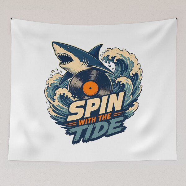 Item preview, Shark Vinyl designed and sold by RomaineEsposito.