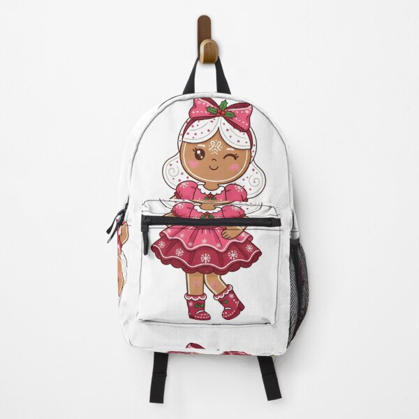 Item preview, Cute & Flirty Gingerbread Girl Pink Christmas Dress Design designed and sold by VibranPalette.