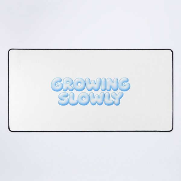 Item preview, Growing Slowly Pastel Bubble Text designed and sold by Inkworksbyshery.
