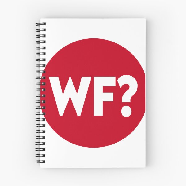 Item preview, The Why Files WF? Logo Merchandise Fan Art Original Custom Band Tee Unique Poster Wall Art designed and sold by Cool Robot Bro..