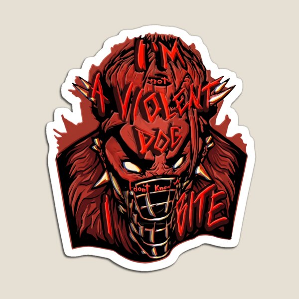 Item preview, I'm Not a Violent Dog I Don't Know Why I Bite designed and sold by lightylegal.