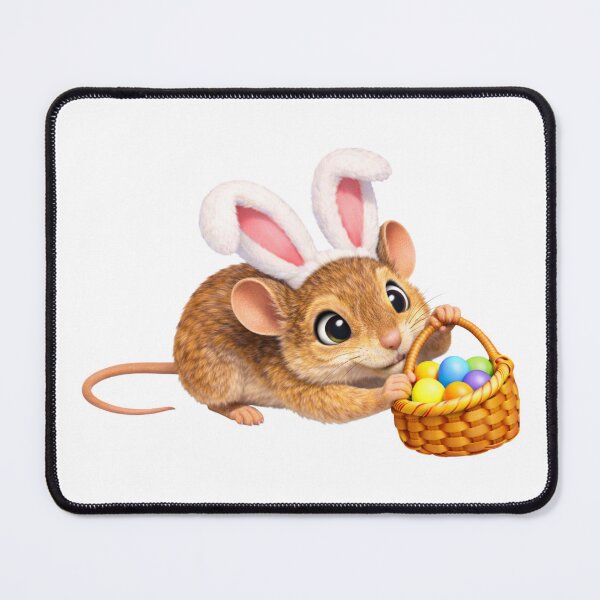 Item preview, House Mouse Easter Basket designed and sold by Sillytoe.