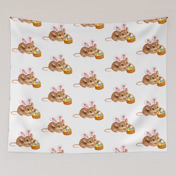 Item preview, House Mouse Easter Basket designed and sold by Sillytoe.