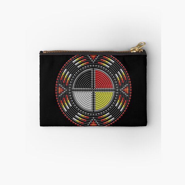 Item preview, NATIVE BEADED MEDALLION (B) 17 designed and sold by Garden Of Nightmares.