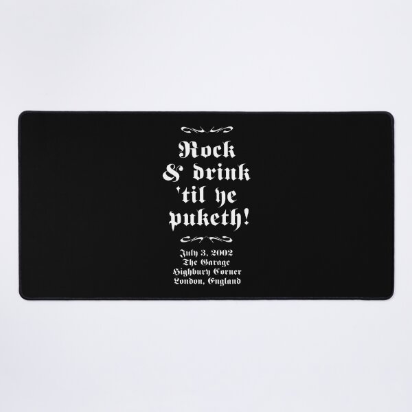 Item preview, The Garage Highbury Corner - July 3 2002 - Rock And Drink Til Ye Puketh designed and sold by lightylegal.