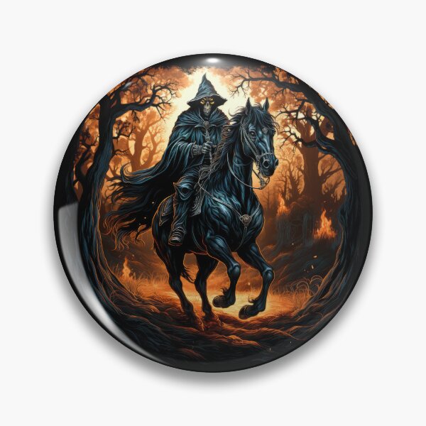 Item preview, Halloween Reaper Rides At Sundown designed and sold by RowanGraphics.
