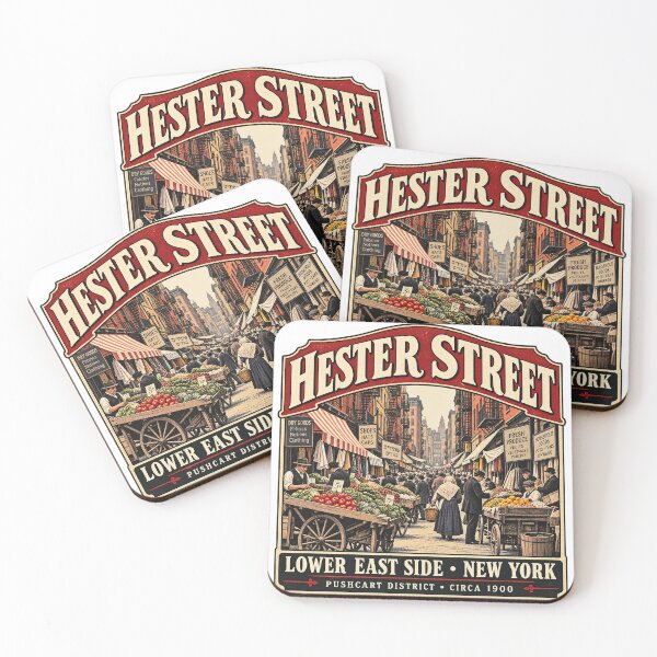 Item preview, Hester Street Pushcart District – Lower East Side New York Circa 1900 designed and sold by Past in Threads.