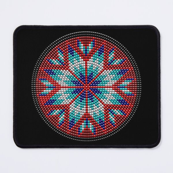 Item preview, NATIVE BEADED MEDALLION (B) 16 designed and sold by Garden Of Nightmares.