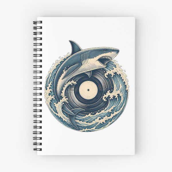 Item preview, Shark Vinyl designed and sold by RomaineEsposito.