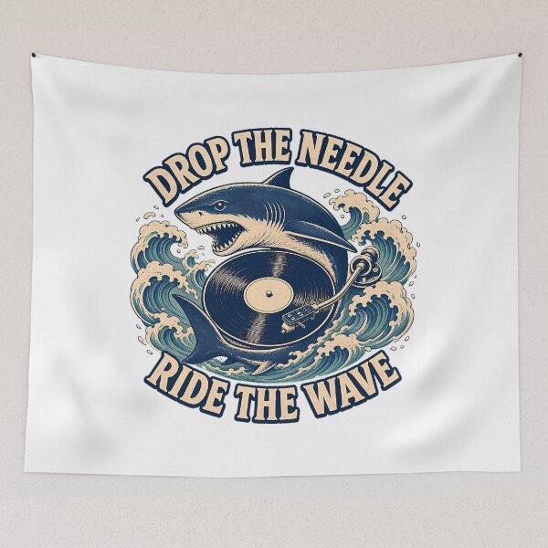 Item preview, Shark Vinyl designed and sold by RomaineEsposito.