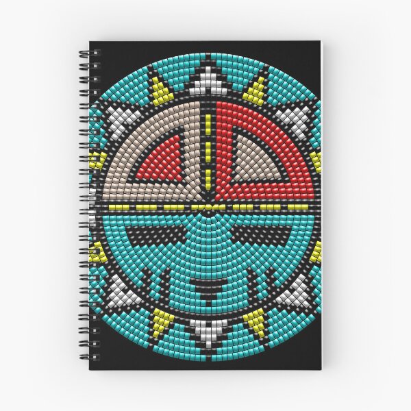 Item preview, NATIVE BEADED MEDALLION (B) 15 designed and sold by Garden Of Nightmares.