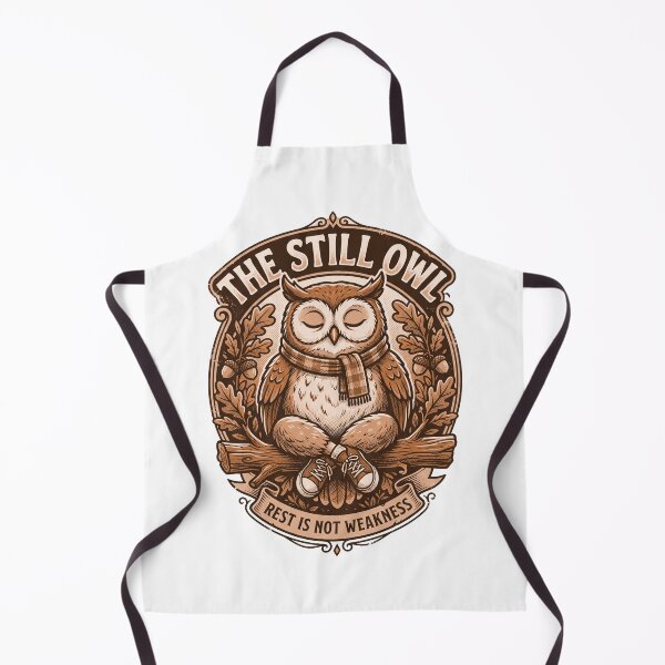 Item preview, Still Owl Rest Mascot Print designed and sold by NullSpacePrints.