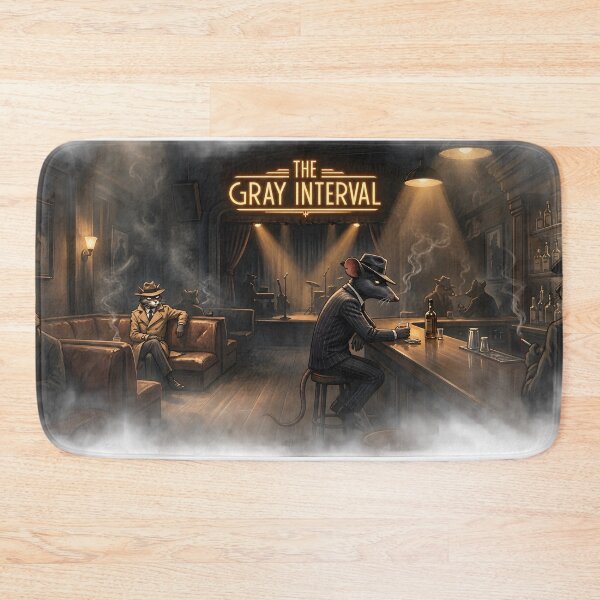 Item preview, The Gray Interval Jazz Club - The Gathering Noir Concept Art designed and sold by ThegrayInterval.