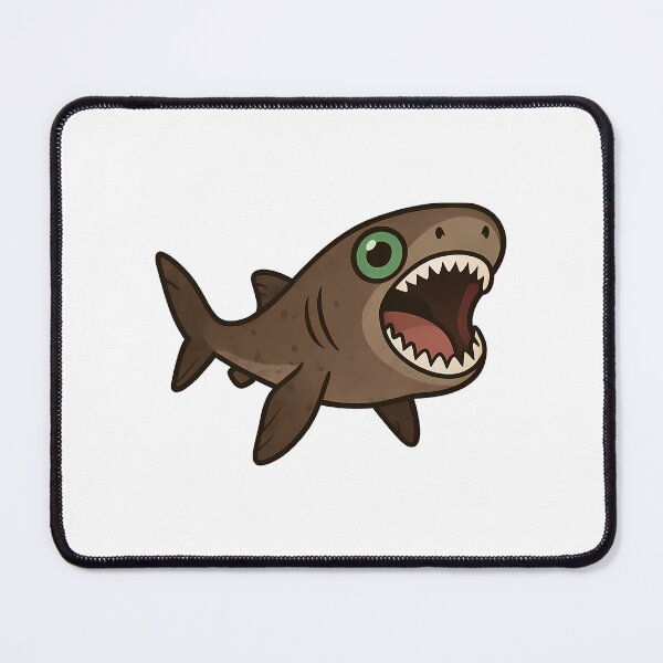 Item preview, Cookiecutter Shark Biting Ocean Vinyl designed and sold by RomaineEsposito.