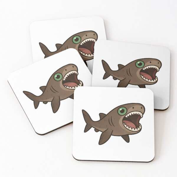 Item preview, Cookiecutter Shark Biting Ocean Vinyl designed and sold by RomaineEsposito.