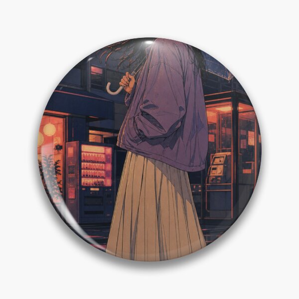 Item preview, Raindrops and City Lights Japanese Street Aesthetic designed and sold by vekotpu.
