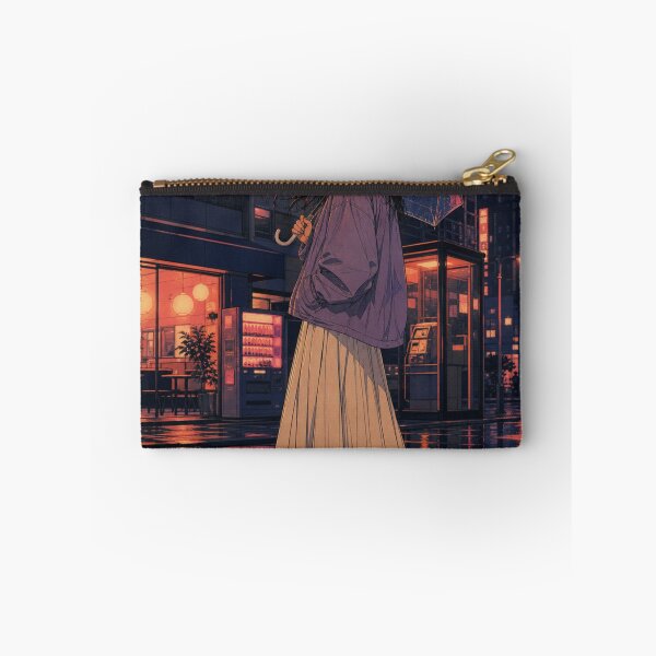 Item preview, Raindrops and City Lights Japanese Street Aesthetic designed and sold by vekotpu.