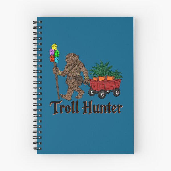 Item preview, Wooden Forest Troll Hunter Plant Wagon PNW Cryptid Gift designed and sold by Urban Muse And Sultry Hues.