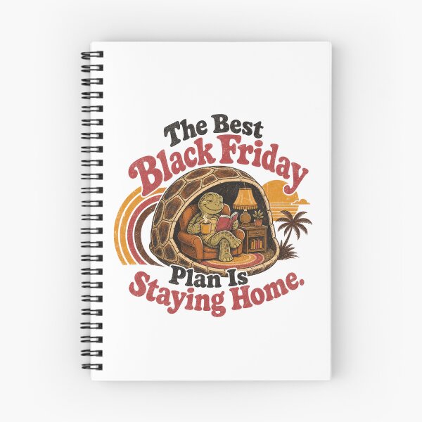 Item preview, Retro Black Friday Homebody Turtle Humor designed and sold by SpEnMa-Holidays.