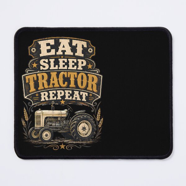 Item preview, Eat Sleep Tractor Repeat Funny Vintage Farm designed and sold by CalmDownZone ⭐️⭐️⭐️⭐️⭐️.