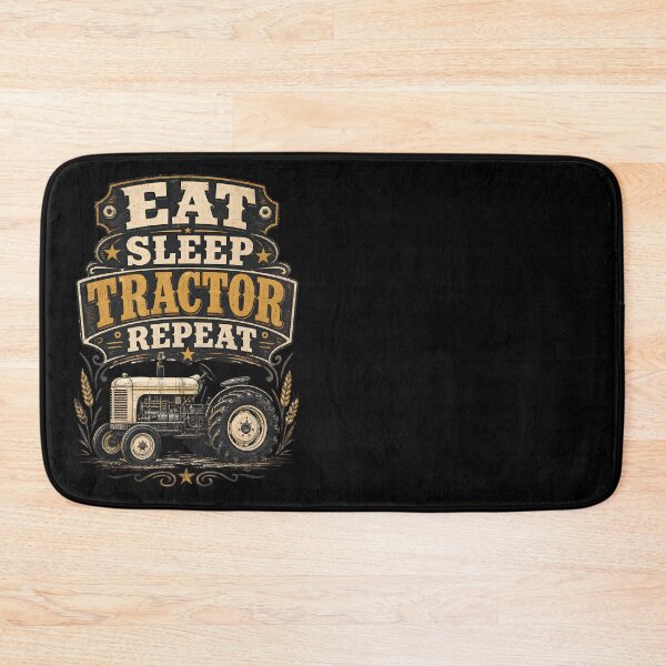 Item preview, Eat Sleep Tractor Repeat Funny Vintage Farm designed and sold by CalmDownZone ⭐️⭐️⭐️⭐️⭐️.