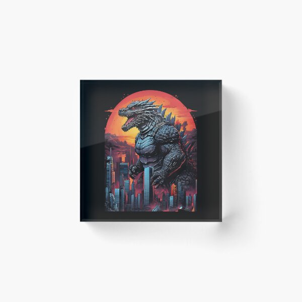 Item preview, Godzilla In The City designed and sold by RomaineEsposito.