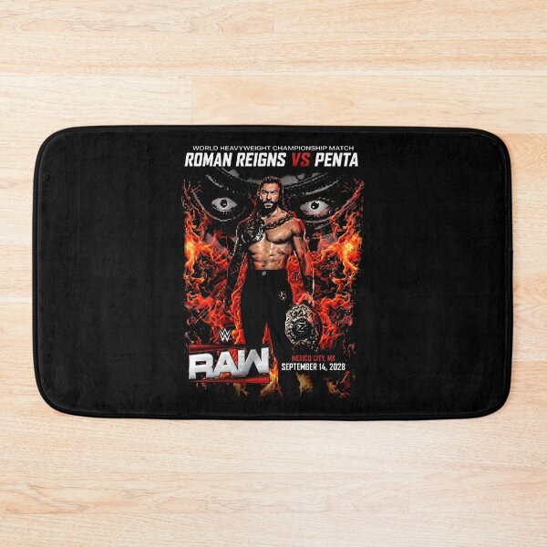 Item preview, Roman Reigns - Penta - World Heavyweight Championship Match - Monday Night Raw - Mexico City designed and sold by lightylegal.