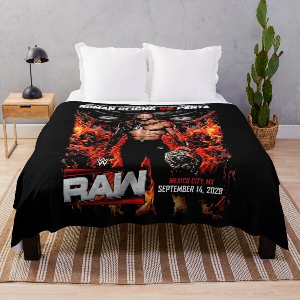 Item preview, Roman Reigns - Penta - World Heavyweight Championship Match - Monday Night Raw - Mexico City designed and sold by lightylegal.