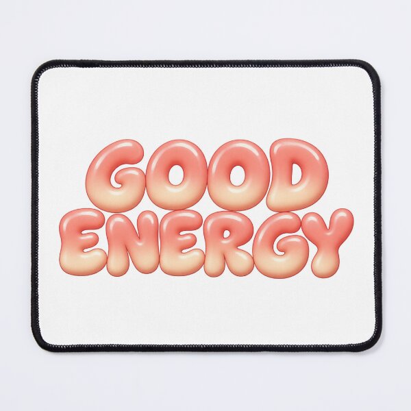 Item preview, Good Energy Pastel Bubble Text designed and sold by Inkworksbyshery.