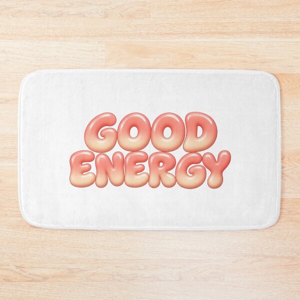 Item preview, Good Energy Pastel Bubble Text designed and sold by Inkworksbyshery.