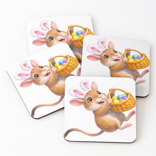 Item preview, Kangaroo Mouse Easter Basket designed and sold by Sillytoe.