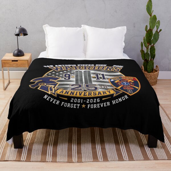 Item preview, San Antonio Pieper High School Warriors - 25th Anniversary 9 11 2001-2026 - Never Forget Forever Honor designed and sold by lightylegal.