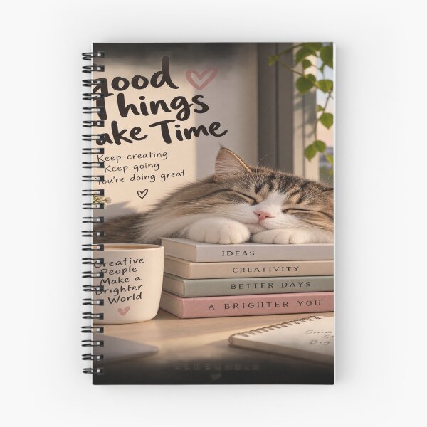 Item preview, Good Things Take Time designed and sold by DaryaArtFrance.