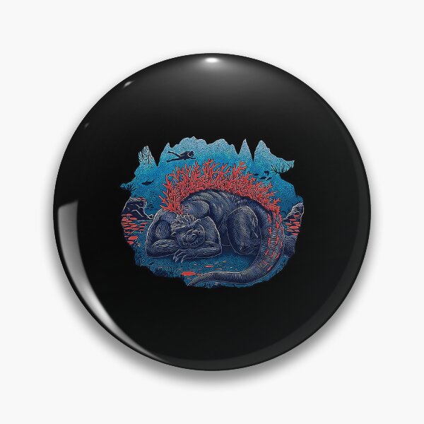 Item preview, Gojira Godzila Ultraman designed and sold by RomaineEsposito.