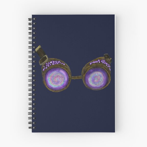 Item preview, Amethyst Drunk Kaleidoscope Goggles designed and sold by madworld123.