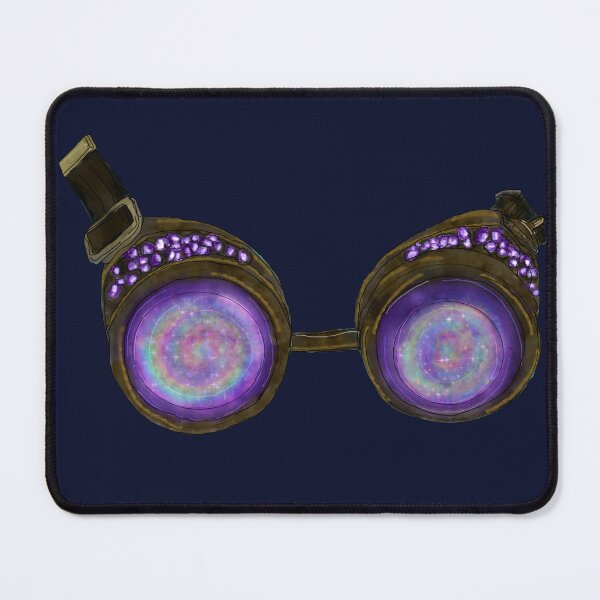 Item preview, Amethyst Drunk Kaleidoscope Goggles designed and sold by madworld123.