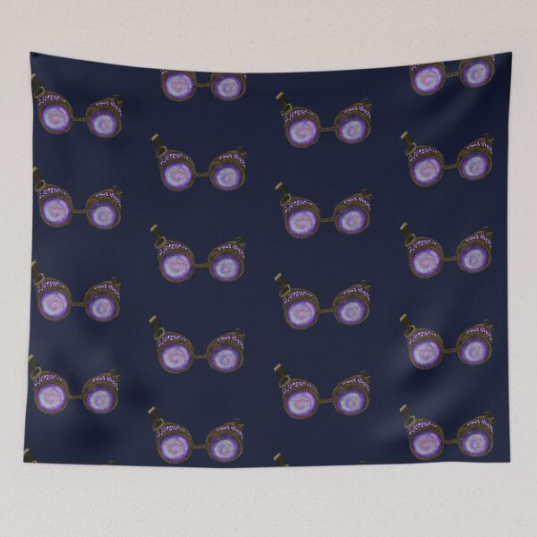 Item preview, Amethyst Drunk Kaleidoscope Goggles designed and sold by madworld123.